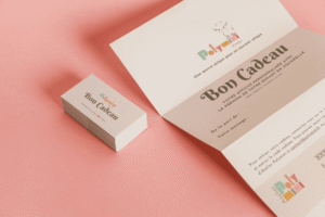 Bon cadeau de naissance personnalisé à l’aquarelle – Atelier Polymini