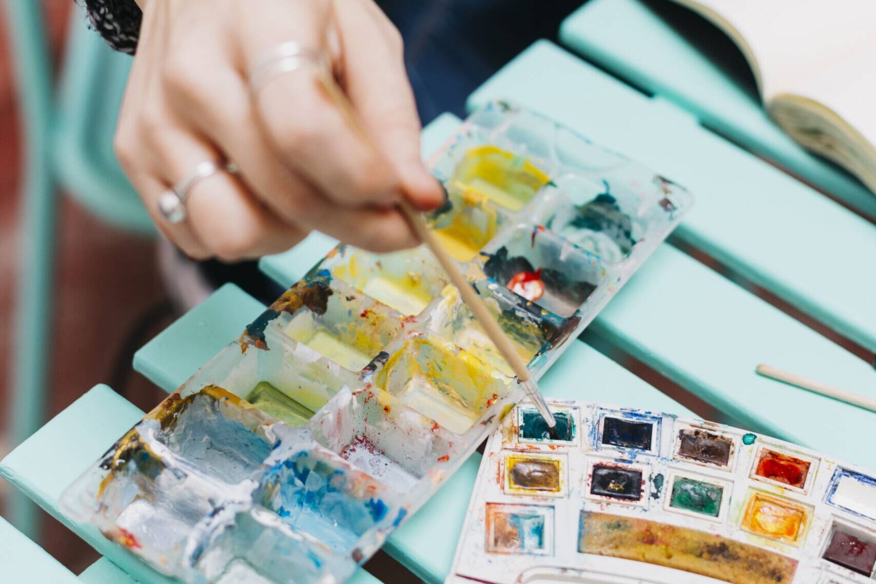 atelier polymini peinture aquarelle